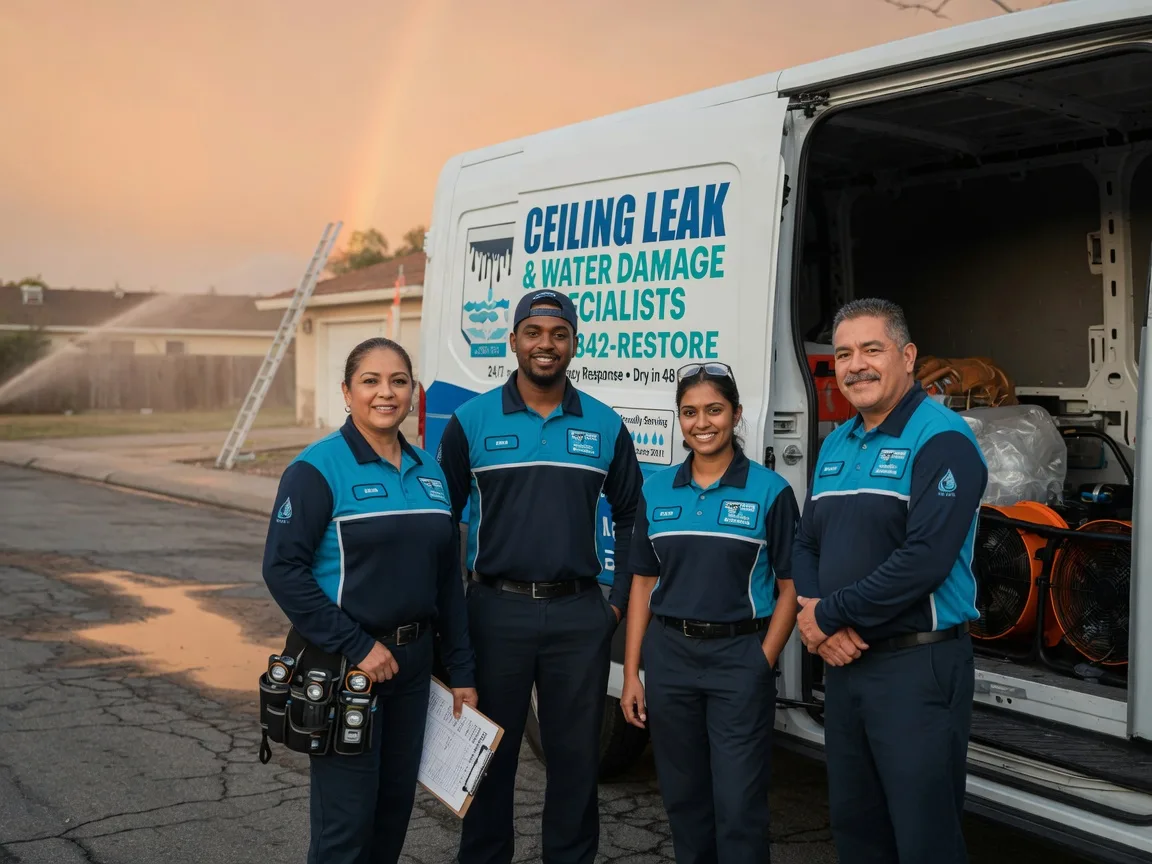 Ceiling Leak Cleanup company in Bailey, TX