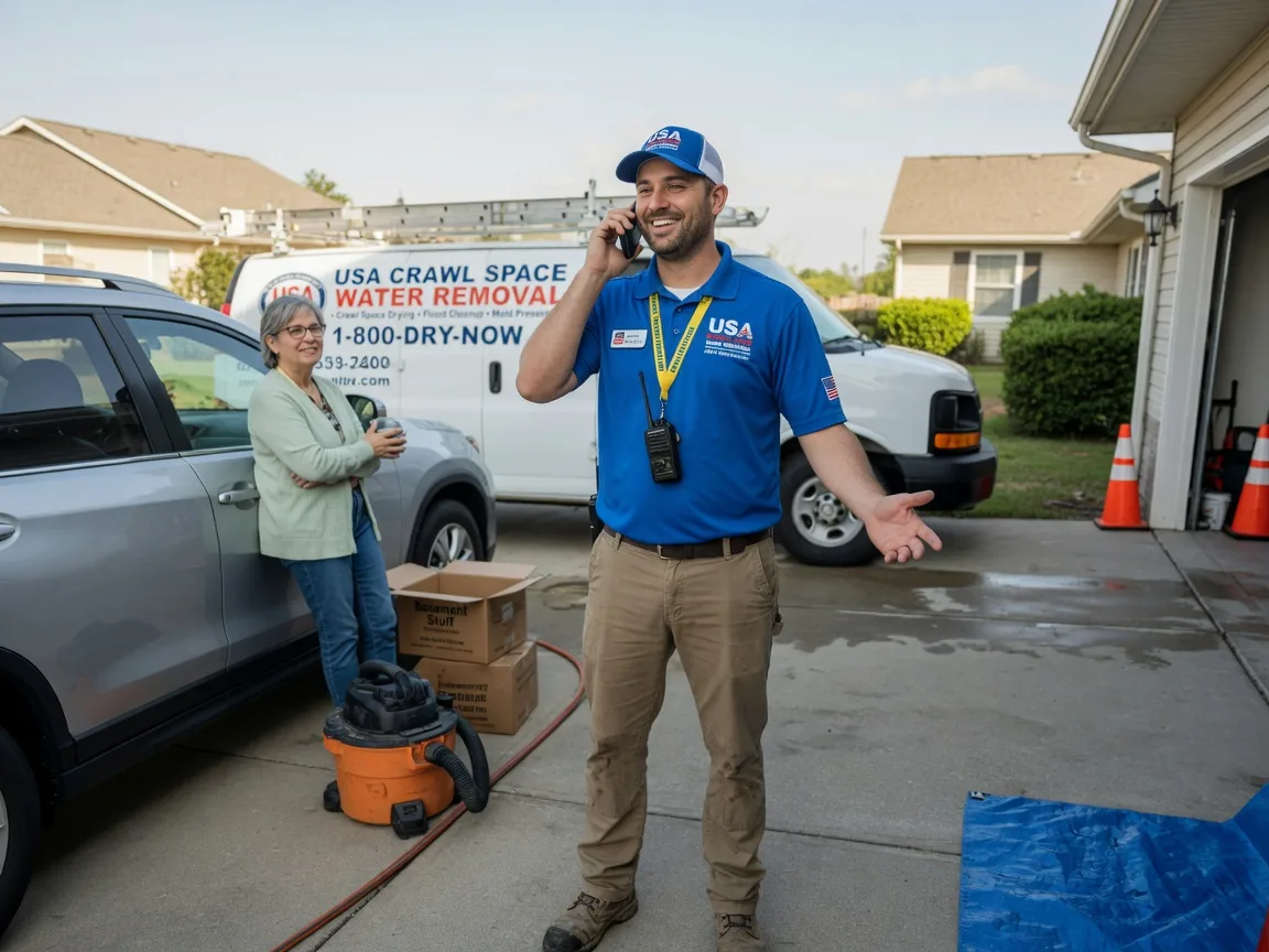 Crawl Space Water Removal Bailey, TX FAQs